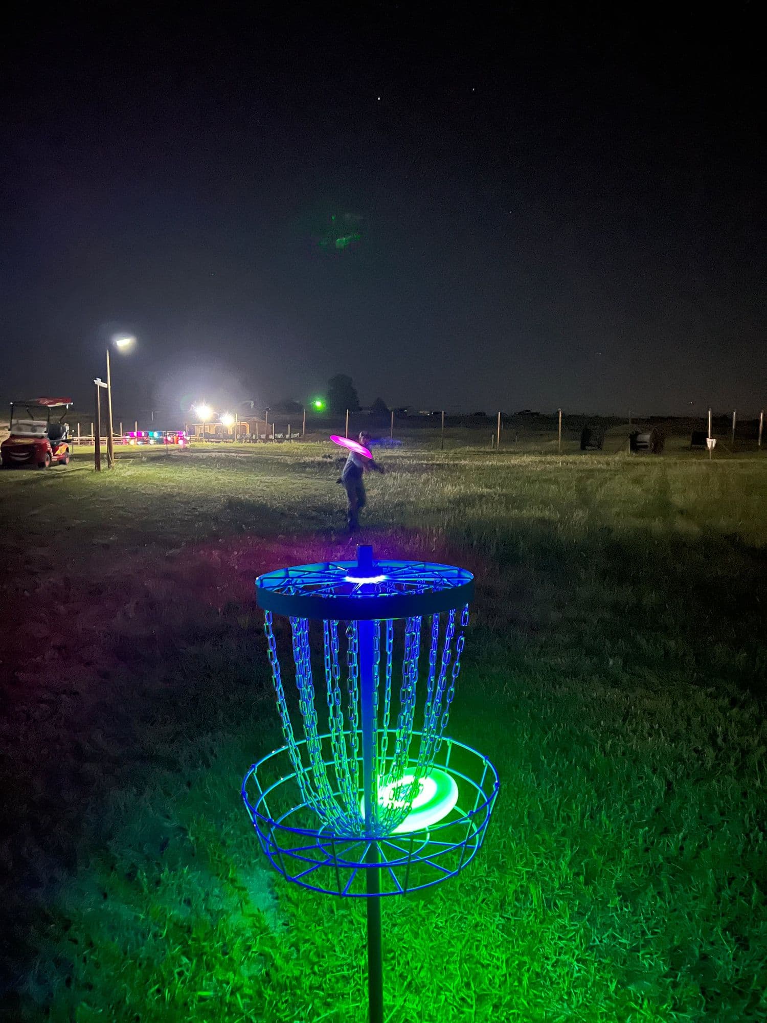 Glow Frisbee Golf