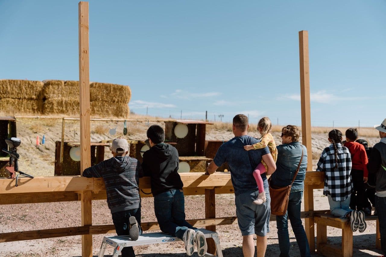 The paintball gallery at The Patch